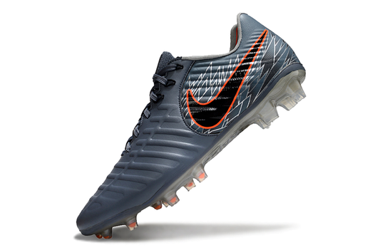 Nike Tiempo Legend 10 Elite Luxe FG Item ID:TL030402 - grey / black / orange - FG low cut