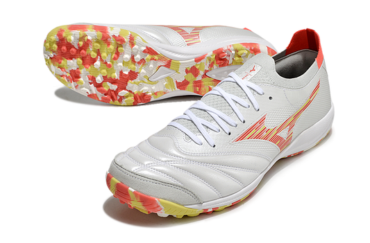 MORELIA NEO SALA M8 β TF - white / orange - TF low cut (2)