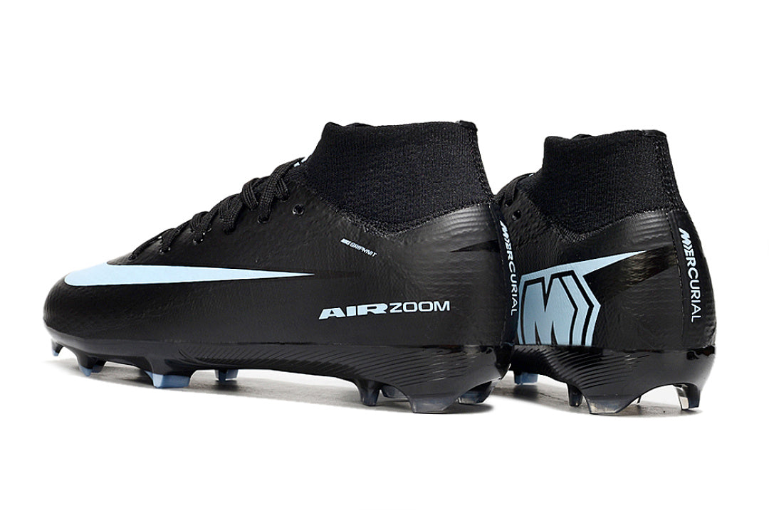 Kid size Mercurial Vapor 16 - black / blue - FG high cut