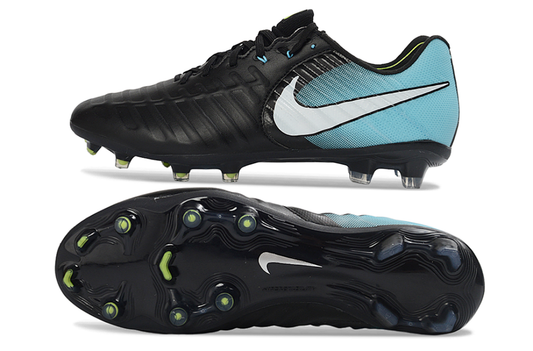 Nike Tiempo Legend 10 Elite Luxe FG Item ID：TL030402 - black / light / blue - FG low cut