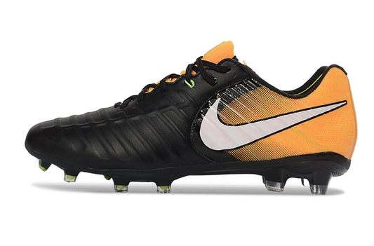 Nike Tiempo Legend 10 Elite Luxe FG Item ID：TL030402 - black / orange - FG low cut