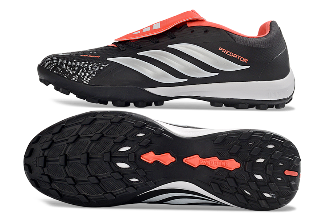 REDATOR LEAGUE FT TURF - black / red / stripes - TF low cut