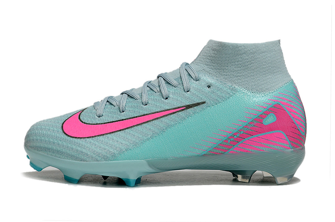 Kid size Mercurial Vapor 16 - light / blue / pink - FG high cut