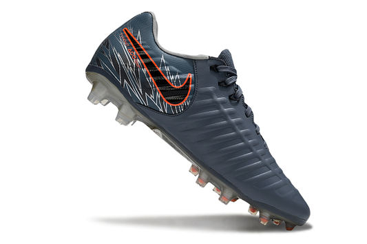 Nike Tiempo Legend 10 Elite Luxe FG Item ID：TL030402 - grey / black / orange - FG low cut