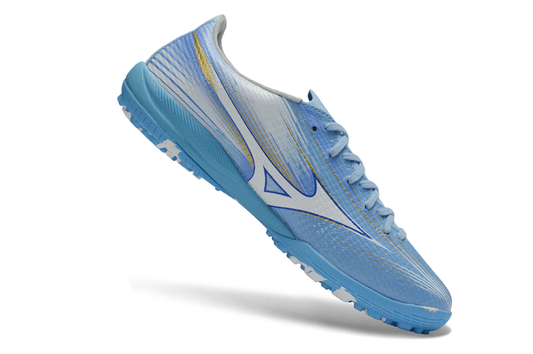 Mizuno Alpha 3 Elite TF - blue / silver - TF low cut