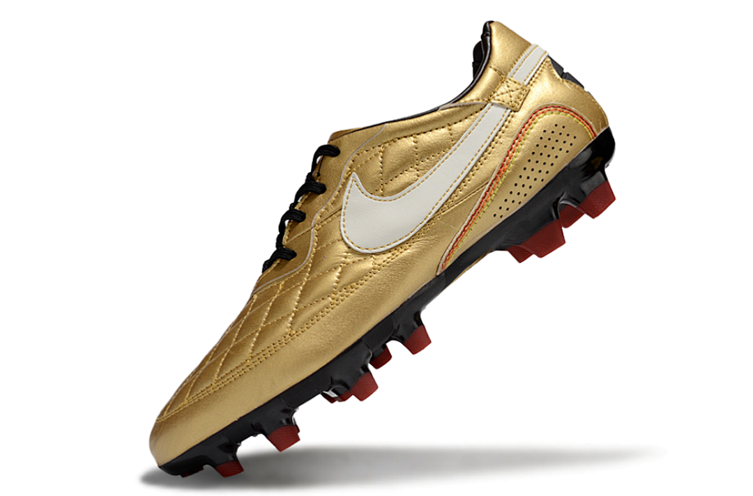 Nike Tiempo Legend R10 Elite FG Item ID:LD020901 - gold / white - FG low cut
