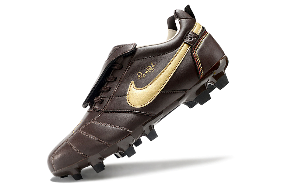 Nike Tiempo Legend R10 Elite FG Item ID:LD020901 - dark / brown / gold - FG low cut