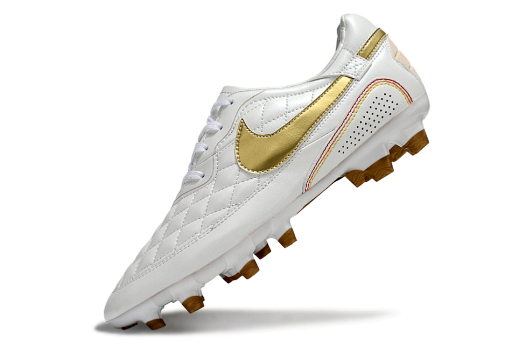Nike Tiempo Legend R10 Elite FG Item ID:LD020901 - white / gold - FG low cut
