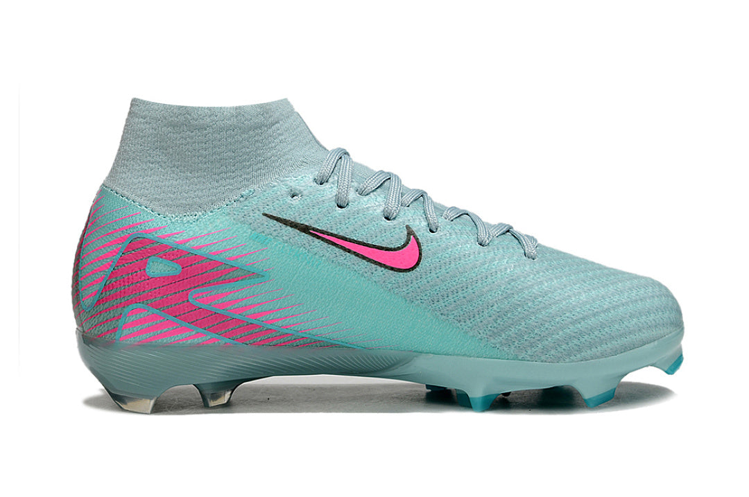 Kid size Mercurial Vapor 16 - light / blue / pink - FG high cut