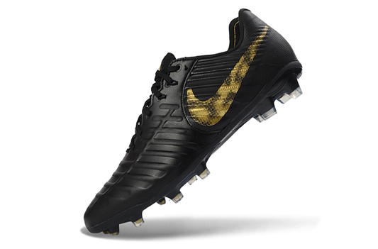 Nike Tiempo Legend 10 Elite Luxe FG Item ID：TL030402 - black / gold - FG low cut