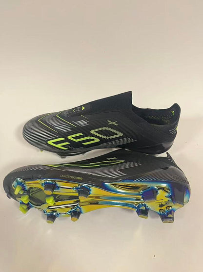 Adidas F50 Elite Laceless FG 'Electric Stealth Pack'