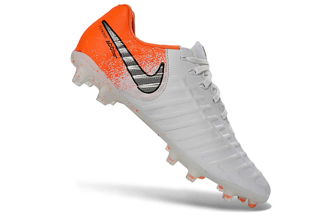 Nike Tiempo Legend 10 Elite Luxe FG Item ID：TL030402 - white / orange / black - FG low cut