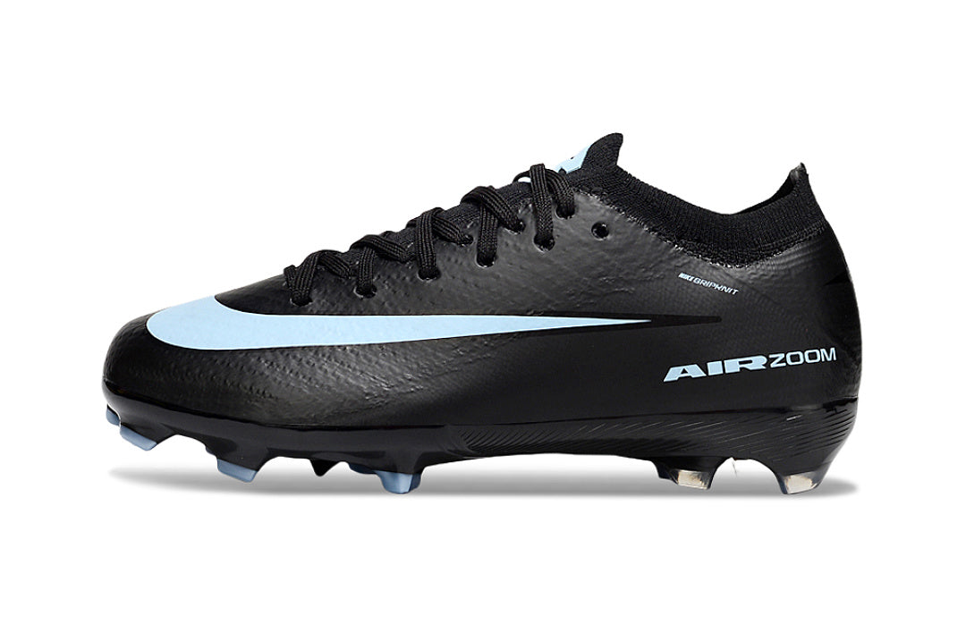 Kid size Mercurial Vapor 16 - black / blue - FG low cut