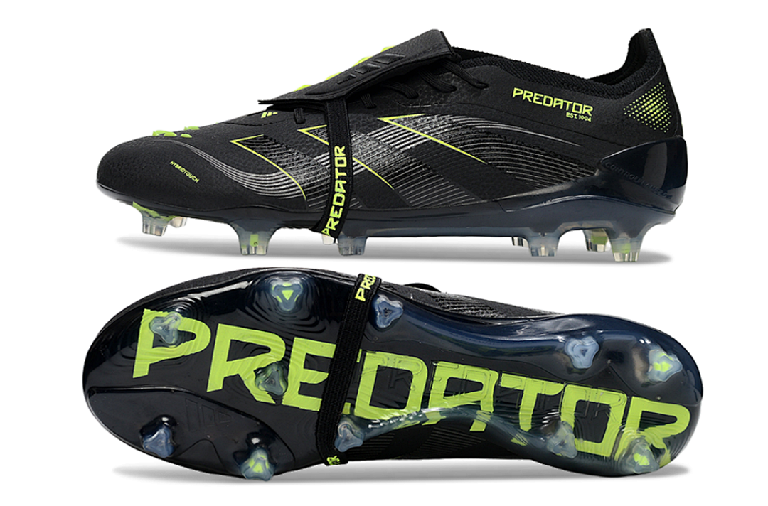 Adidas Predator Elite Fold-Over Tongue FG 'Electric Stealth Pack'