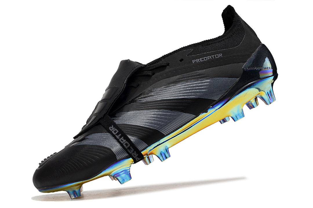 Adidas Predator Elite Fold-Over Tongue FG 'Base Black Pack'