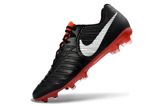 Nike Tiempo Legend 10 Elite Luxe FG Item ID：TL030402 - black / white / red - FG low cut