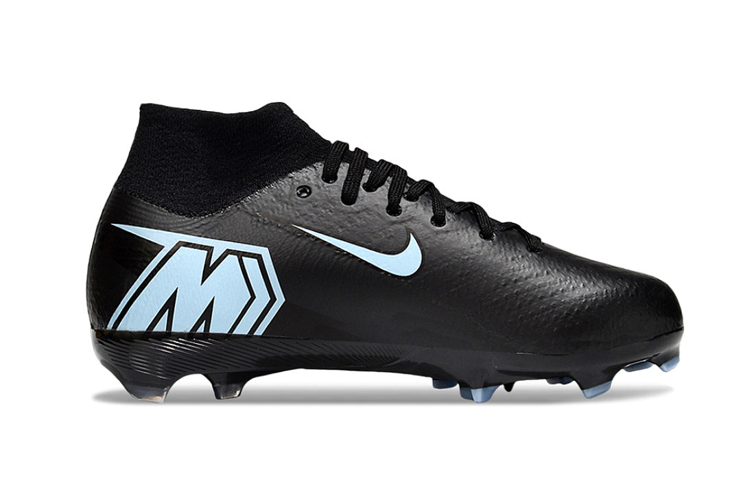 Kid size Mercurial Vapor 16 - black / blue - FG high cut