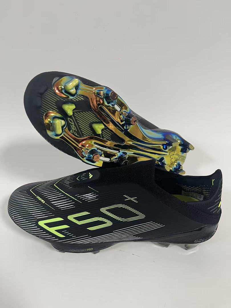 Adidas F50 Elite Laceless FG 'Electric Stealth Pack'