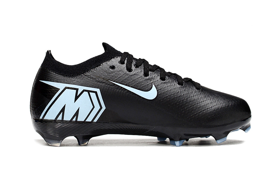 Kid size Mercurial Vapor 16 - black / blue - FG low cut