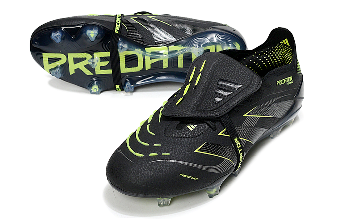 Adidas Predator Elite Fold-Over Tongue FG 'Electric Stealth Pack'