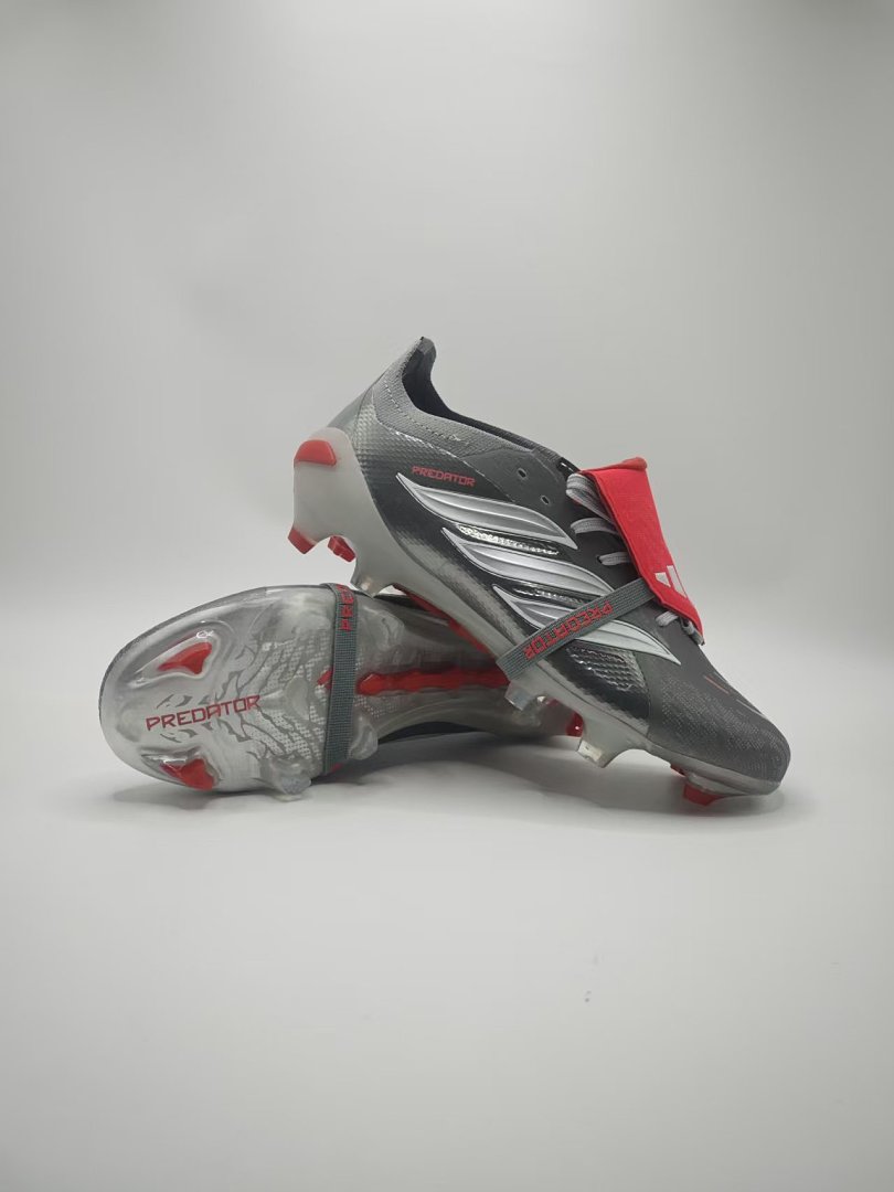 Adidas Predator 26 Elite Fold-Over Tongue FG 'Finishers Steel Pack'