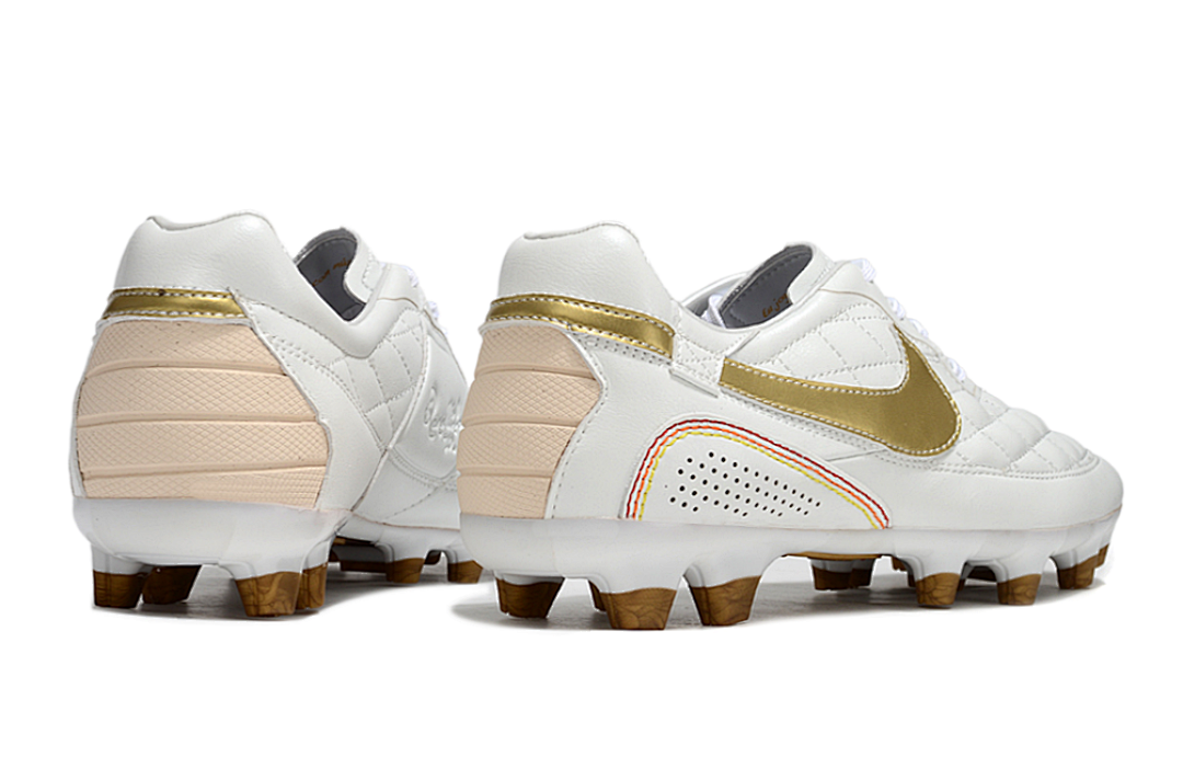 Nike Tiempo Legend R10 Elite FG Item ID:LD020901 - white / gold - FG low cut