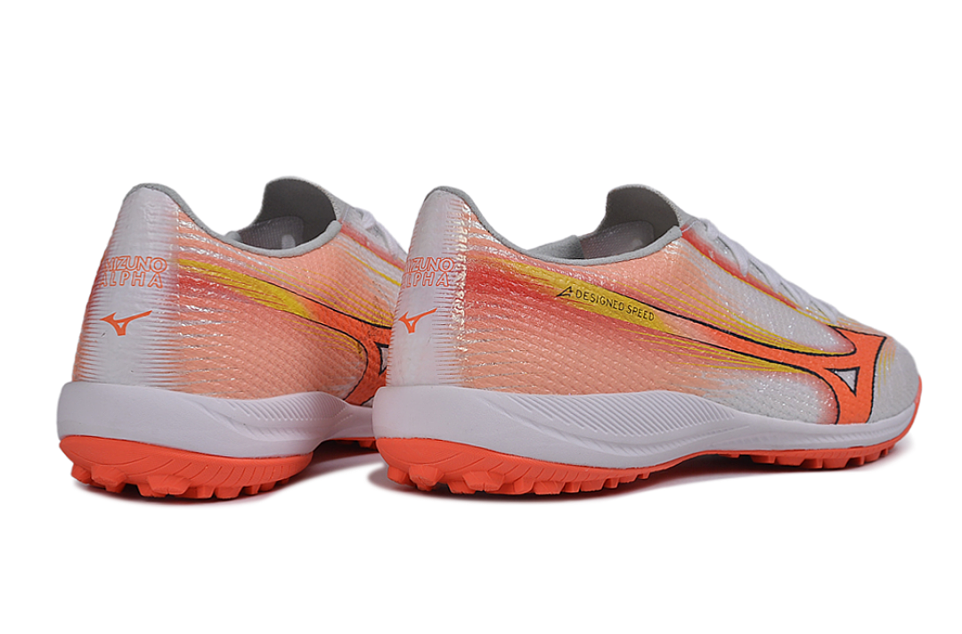 Mizuno Alpha 3 Elite TF - white / orange - TF low cut