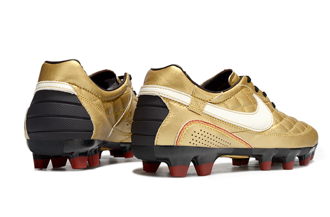 Nike Tiempo Legend R10 Elite FG Item ID:LD020901 - gold / white - FG low cut