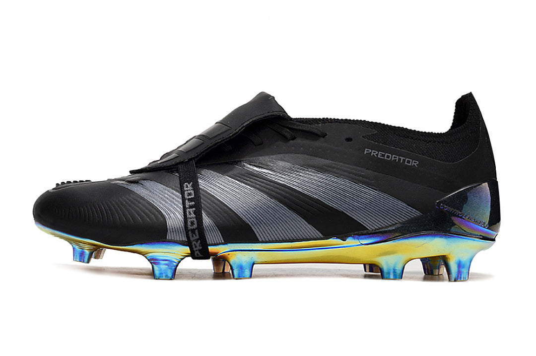 Adidas Predator Elite Fold-Over Tongue FG 'Base Black Pack'